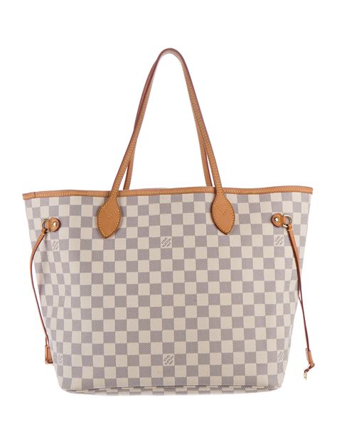 lv neverfull azure|Lv Neverfull mm size.